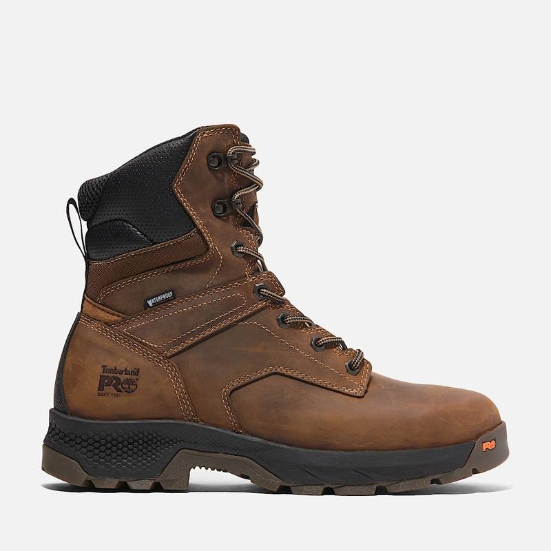 Men's TiTAN EV  8" Soft-Toe Waterproof Work Boot product image