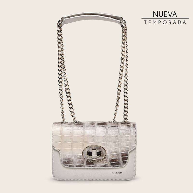 Crossbody para dama en piel genuina de niloticus product image