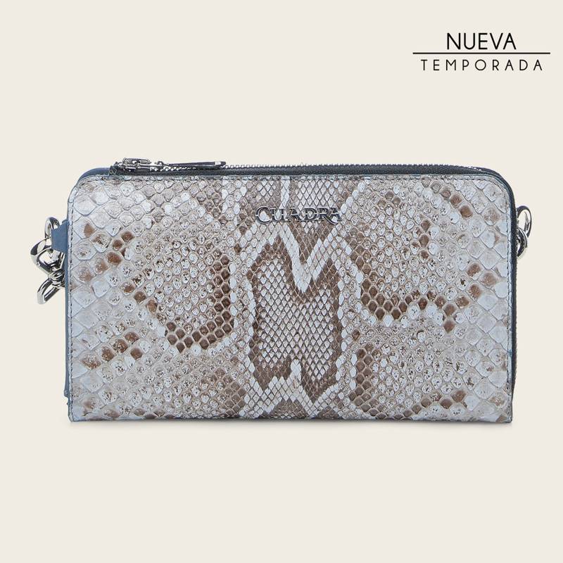 Cartera para dama en piel genuina de pitón product image