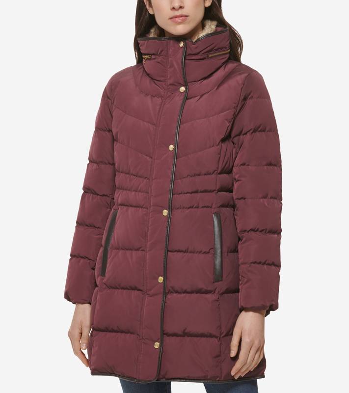 Women's Hidden-Hood Puffer Coat product image